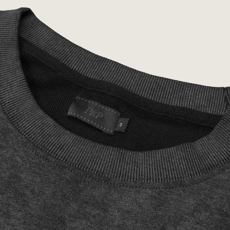 P.B.P - VINTAGE DEVIATION SWEATSHIRT - BLACK
