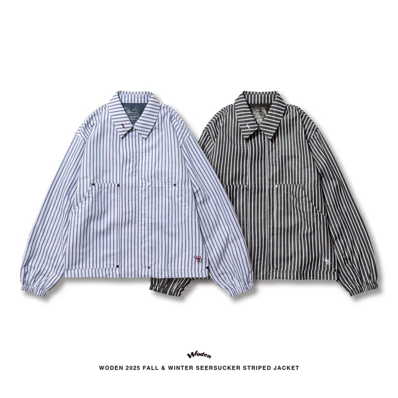 WODEN 2025 Fall & Winter 006 Seersucker Jacket