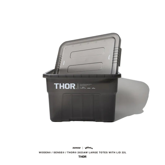 WODEN® / sense® / THOR® 2023 Autumn & Winter 056 Large Totes With Lid 22L