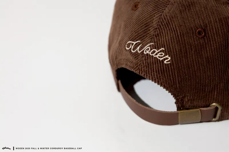 WODEN 2025 Fall & Winter 002 Corduroy Baseball Cap