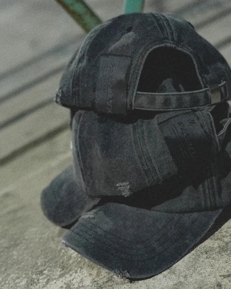 parallax 24 A/W “Noise” Logo Washed Cap