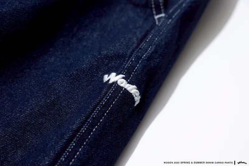WODEN 2025 Spring & Summer 076 Denim Cargo Pants