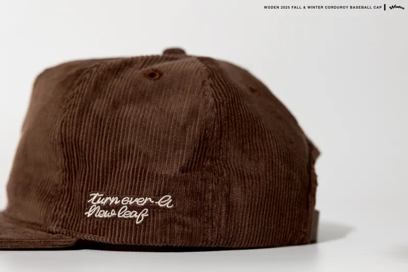 WODEN 2025 Fall & Winter 002 Corduroy Baseball Cap