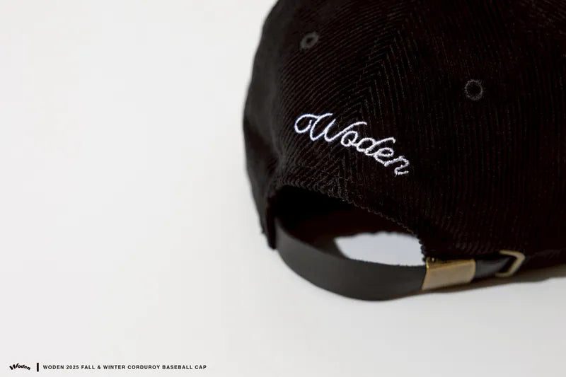 WODEN 2025 Fall & Winter 002 Corduroy Baseball Cap
