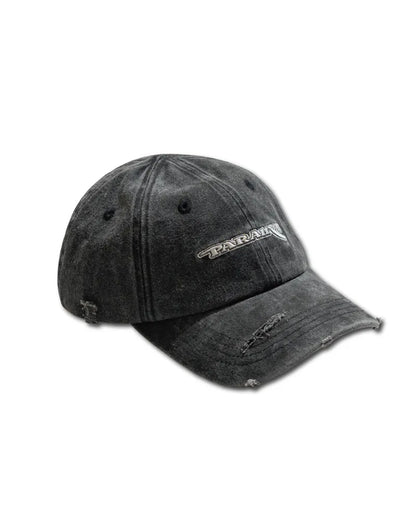 parallax 24 A/W “Noise” Logo Washed Cap