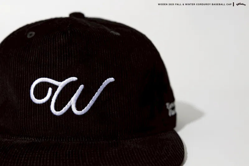 WODEN 2025 Fall & Winter 002 Corduroy Baseball Cap