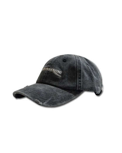 parallax 24 A/W “Noise” Logo Washed Cap