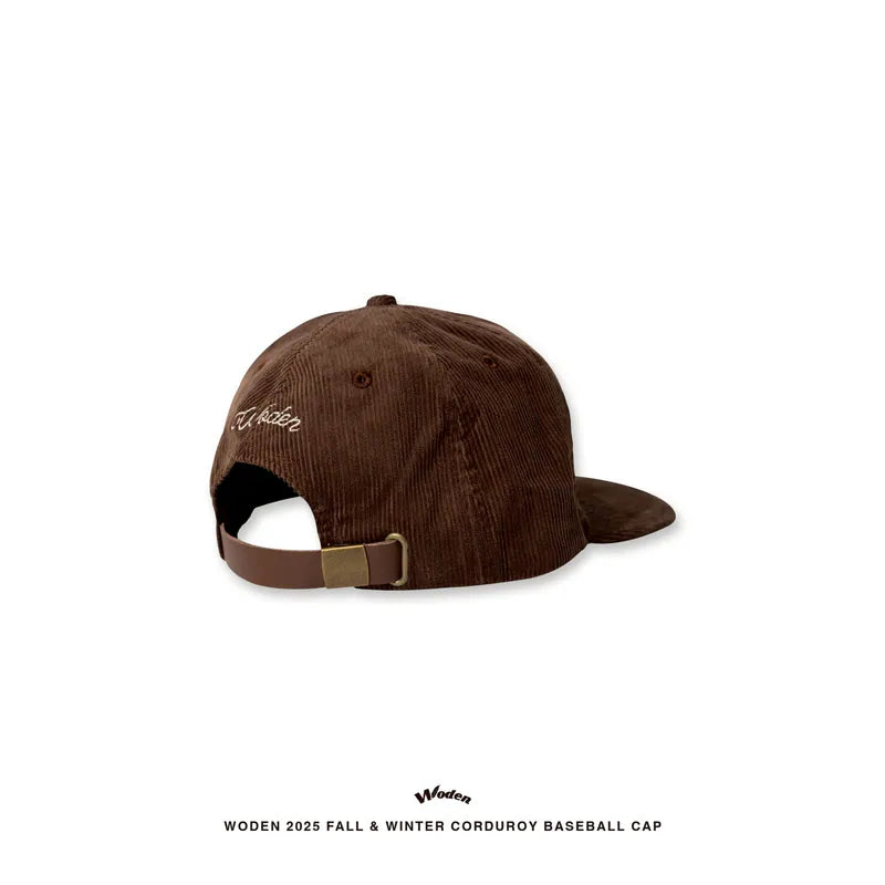 WODEN 2025 Fall & Winter 002 Corduroy Baseball Cap