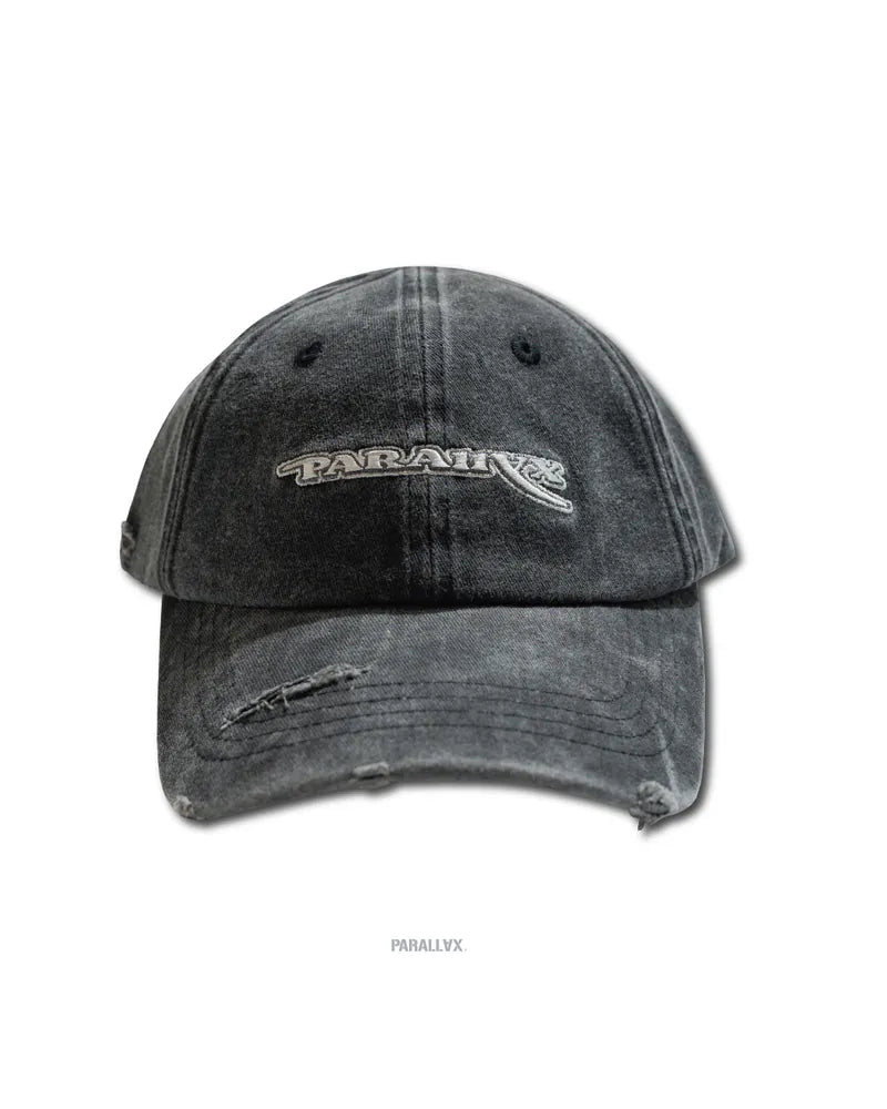 parallax 24 A/W “Noise” Logo Washed Cap