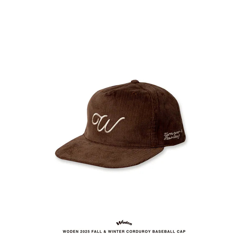 WODEN 2025 Fall & Winter 002 Corduroy Baseball Cap