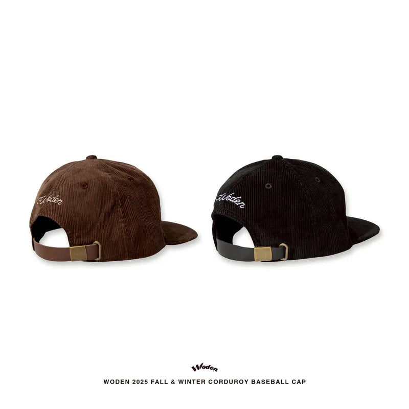 WODEN 2025 Fall & Winter 002 Corduroy Baseball Cap