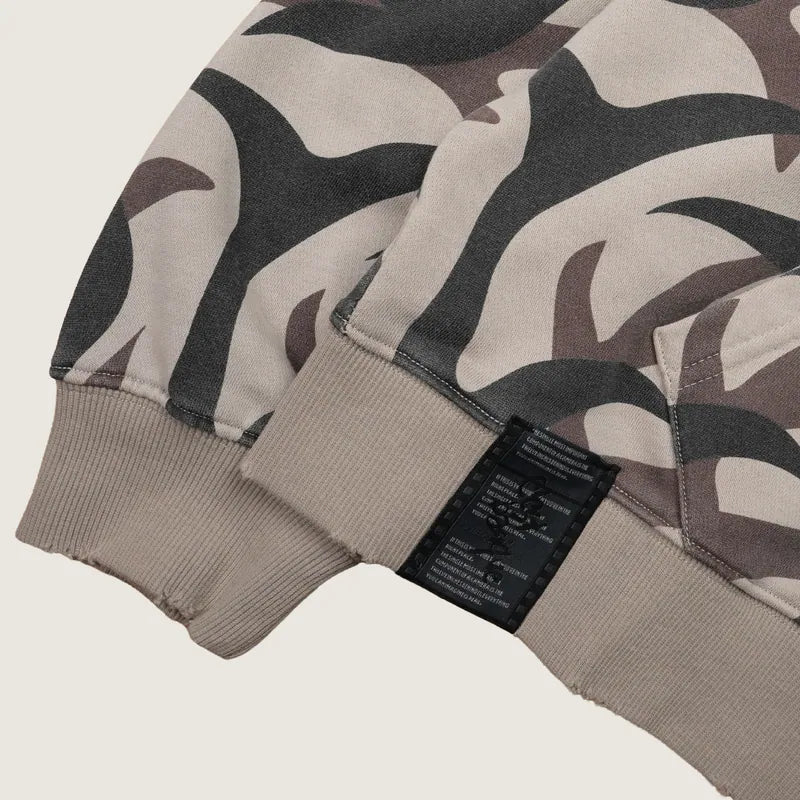 P.B.P - VINTAGE PATTERN HOODED JACKET - THORNS CAMO