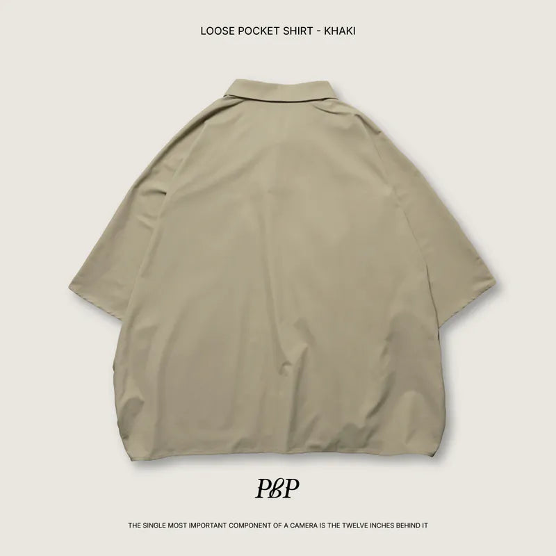 P.B.P LOOSE POCKET SHIRT