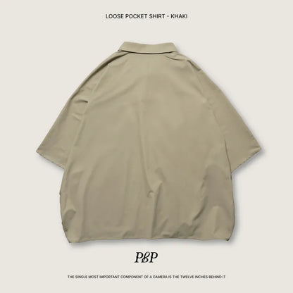 P.B.P LOOSE POCKET SHIRT