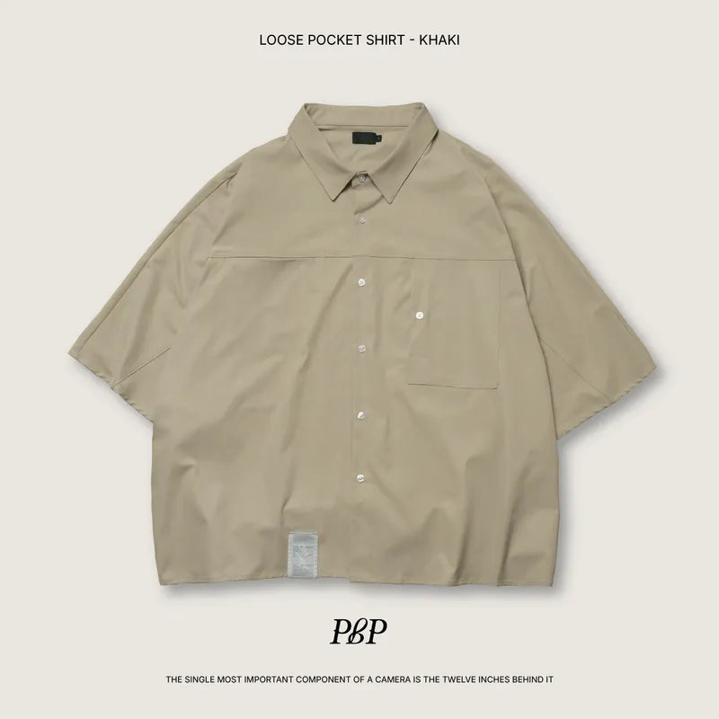 P.B.P LOOSE POCKET SHIRT