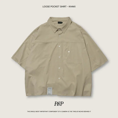 P.B.P LOOSE POCKET SHIRT