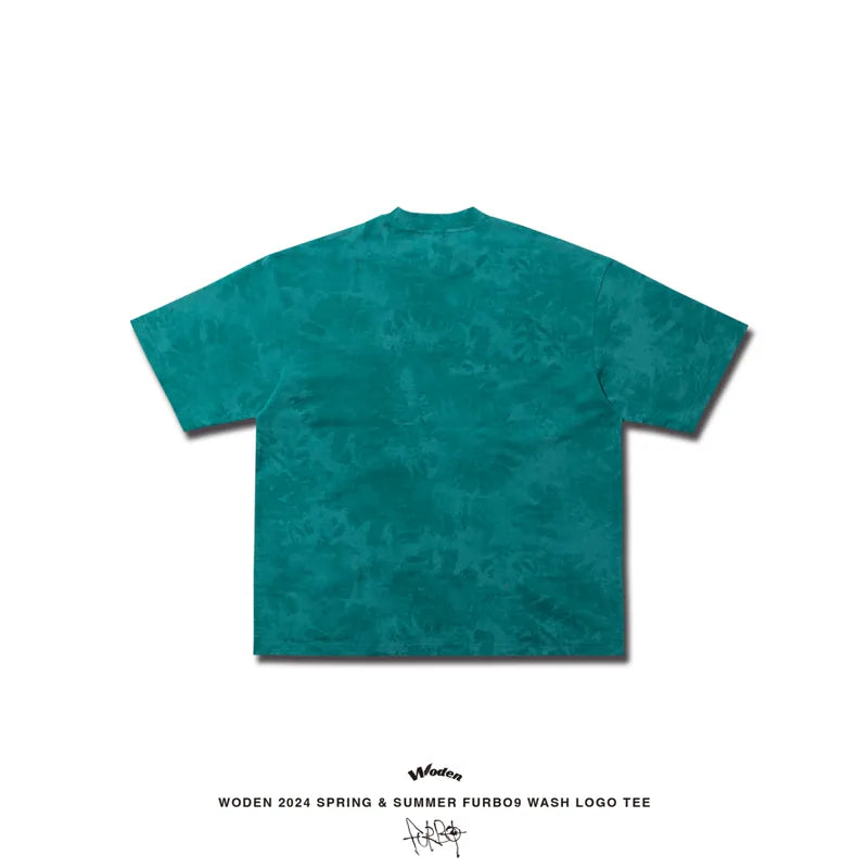 WODEN / Furbo9 2024 Spring & Summer 022 Wash LOGO Tee