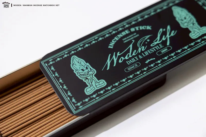 WODEN / manmun Incense Matchbox Set