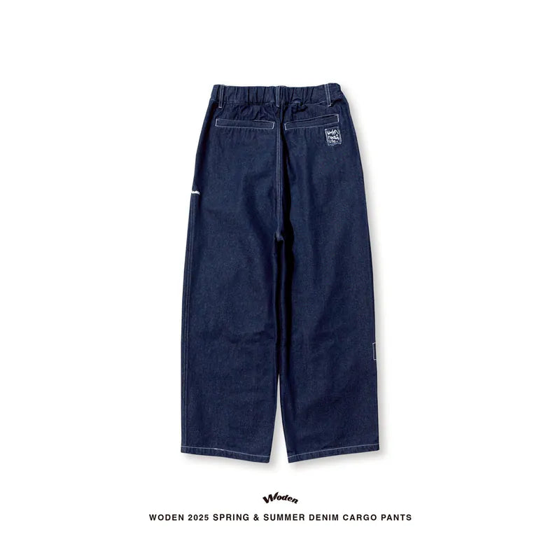 WODEN 2025 Spring & Summer 076 Denim Cargo Pants