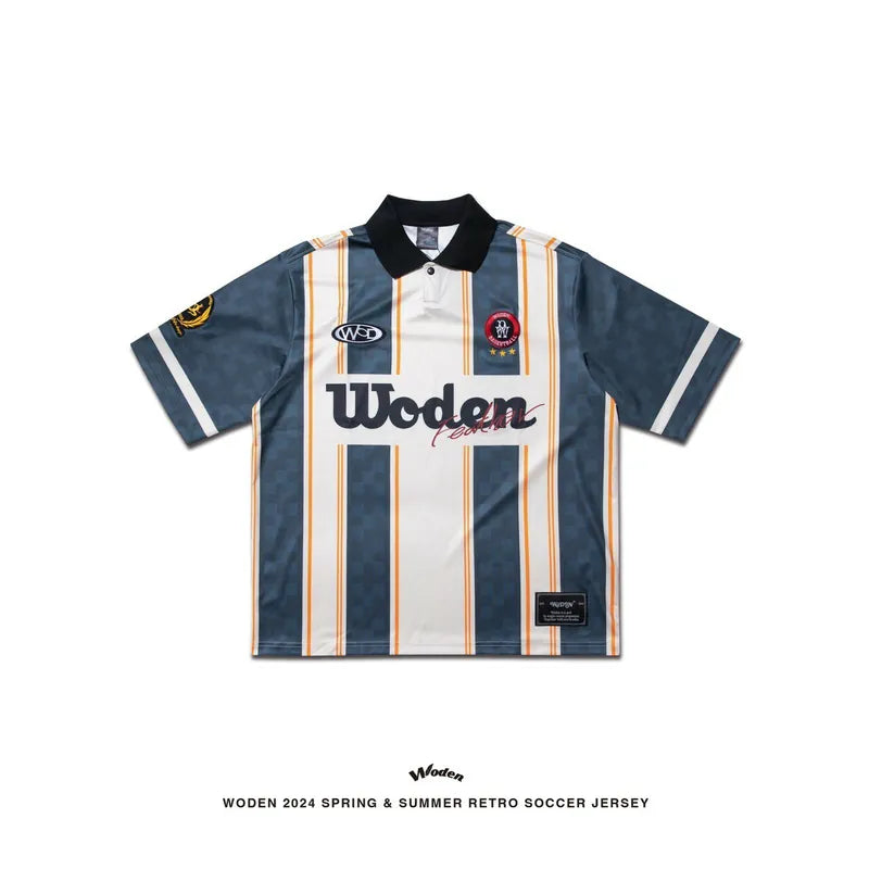 WODEN 2024 Spring & Summer 008 Retro Soccer Jersey