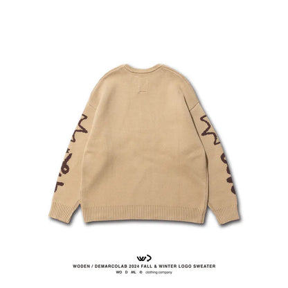 WODEN® / DeMarcoLab® 2024 Fall & Winter 049 LOGO Sweater