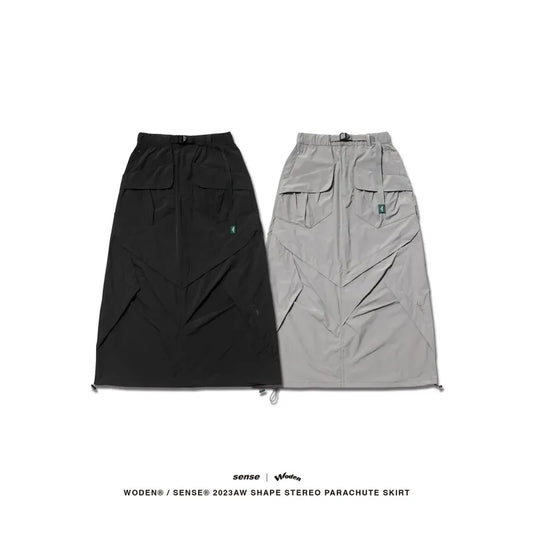WODEN® / sense® 2023 Autumn & Winter 054 shape stereo parachute skirt