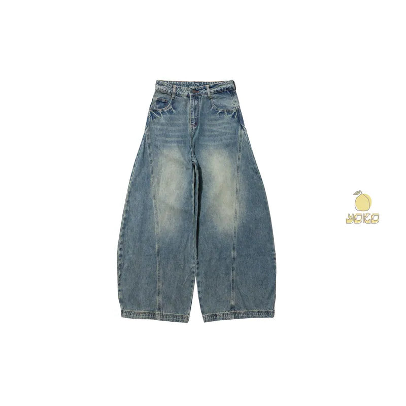 YOKO 25FW 素面彎刀褲