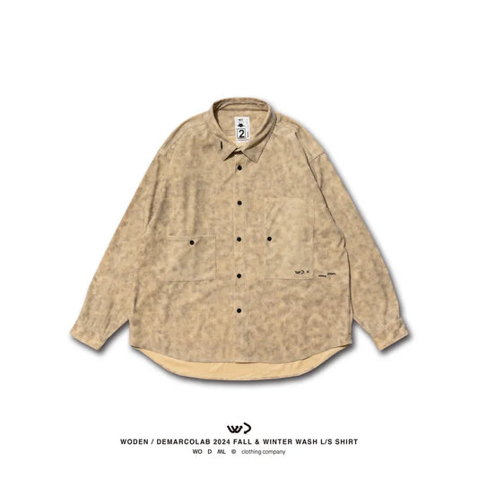 WODEN® / DeMarcoLab® 2024 Fall & Winter 051 Wash L/S Shirt