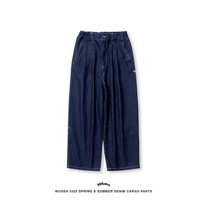 WODEN 2025 Spring & Summer 076 Denim Cargo Pants