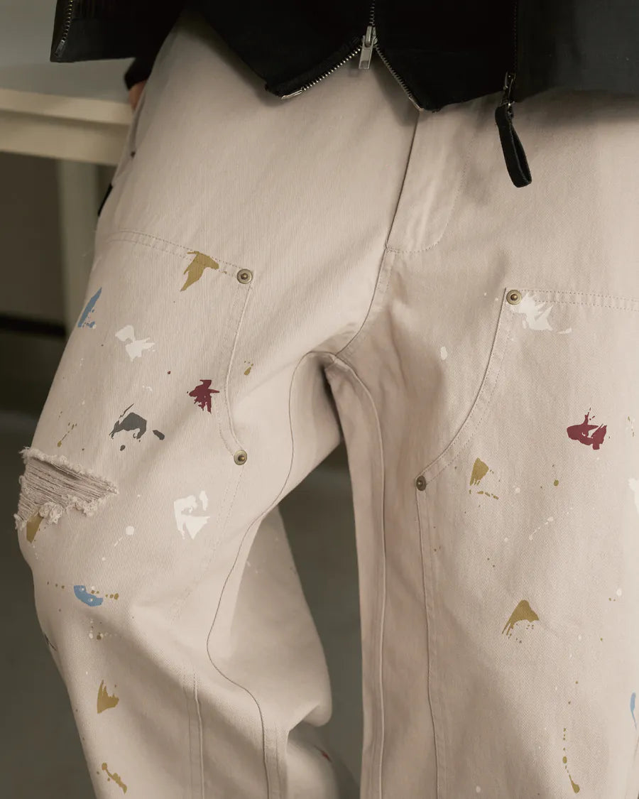 P.B.P Distressed Double Knee Pants