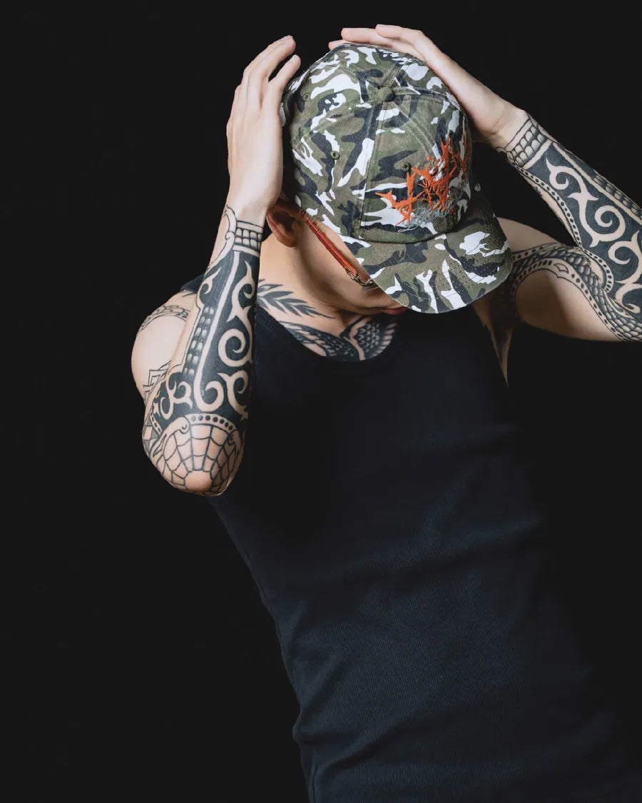PARALLAX AAA Logo Camo Cap