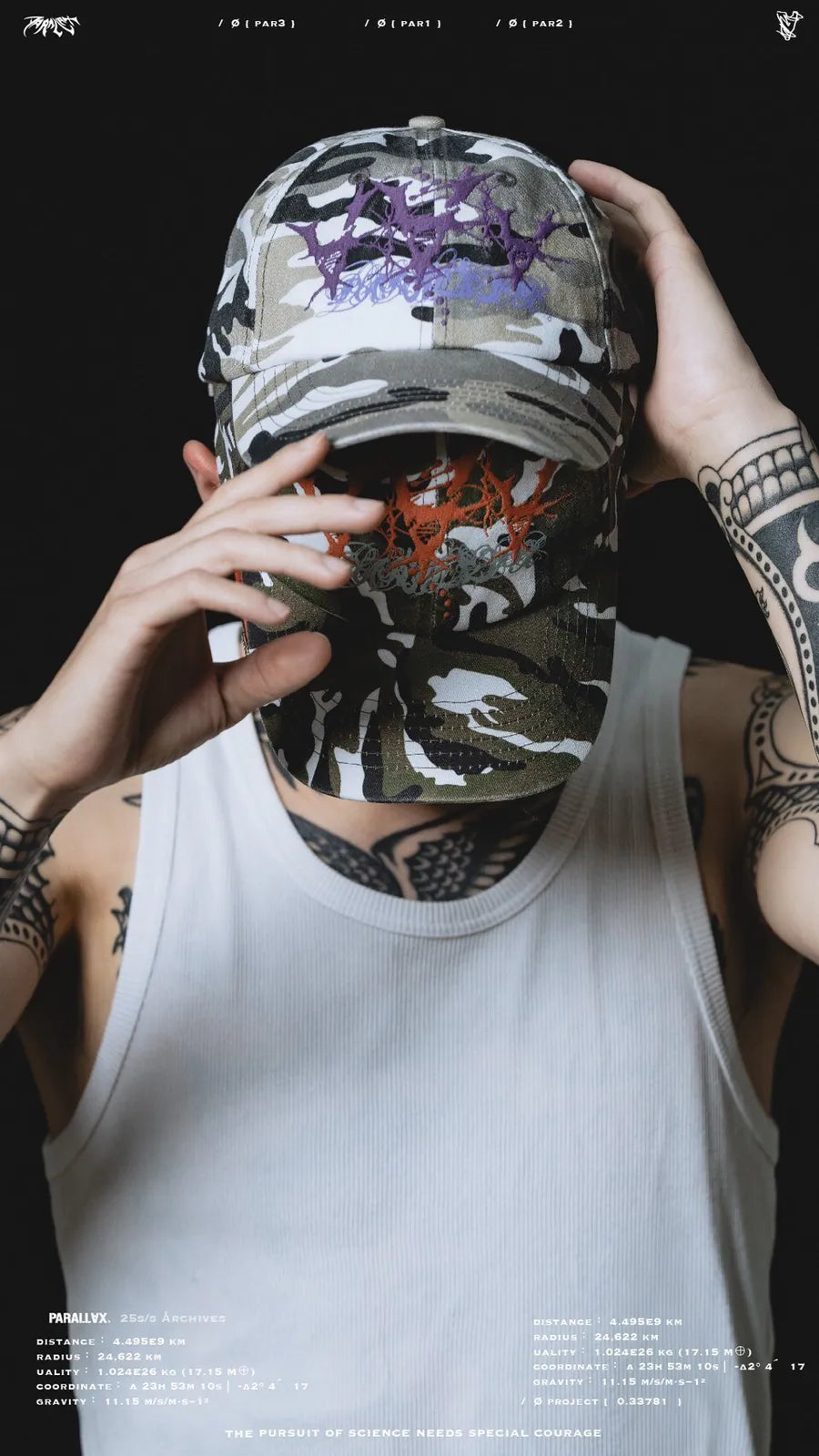 PARALLAX AAA Logo Camo Cap
