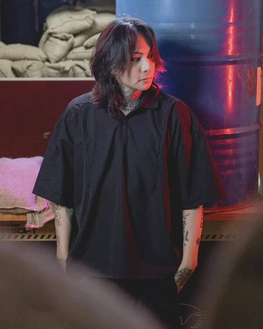 PARALLAX 25 S/S “Pluto” polo shirt