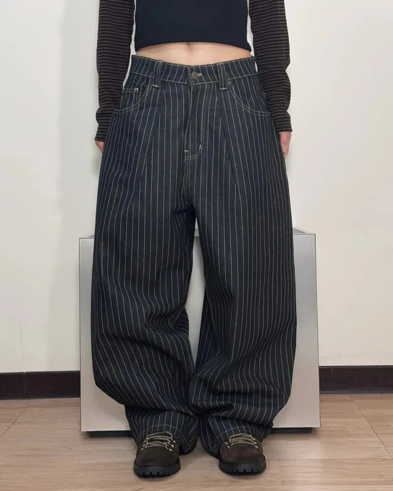 PUSH PUSH Striped Pants - Version 2