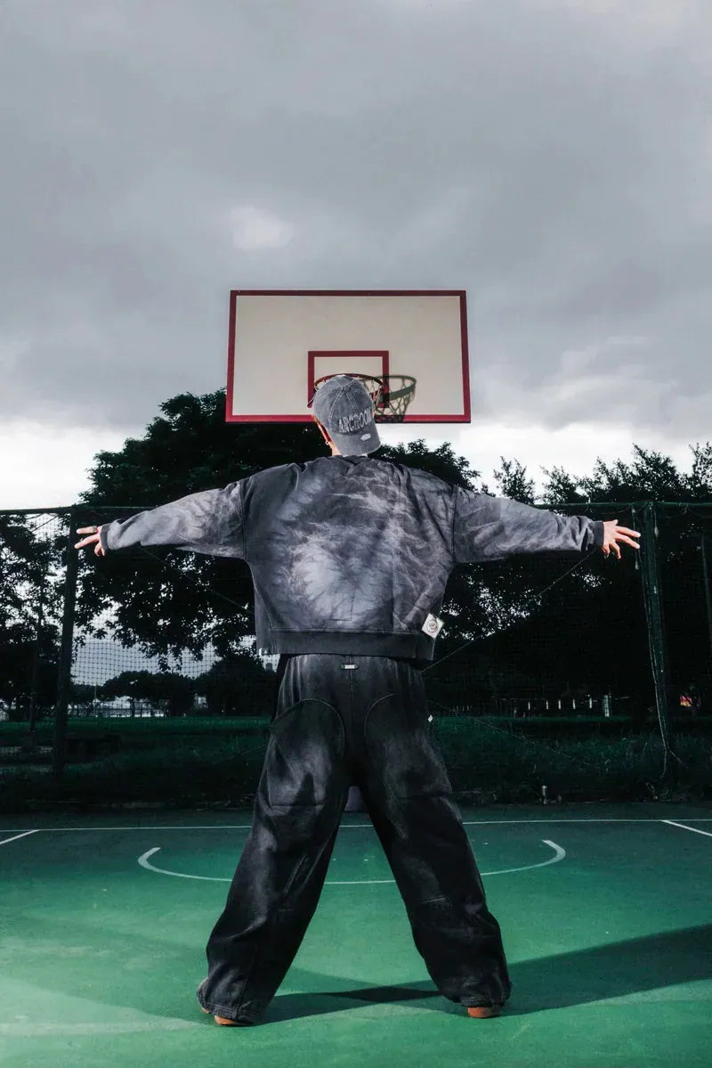 ARC THORN WASHED LOGO CREWNECK