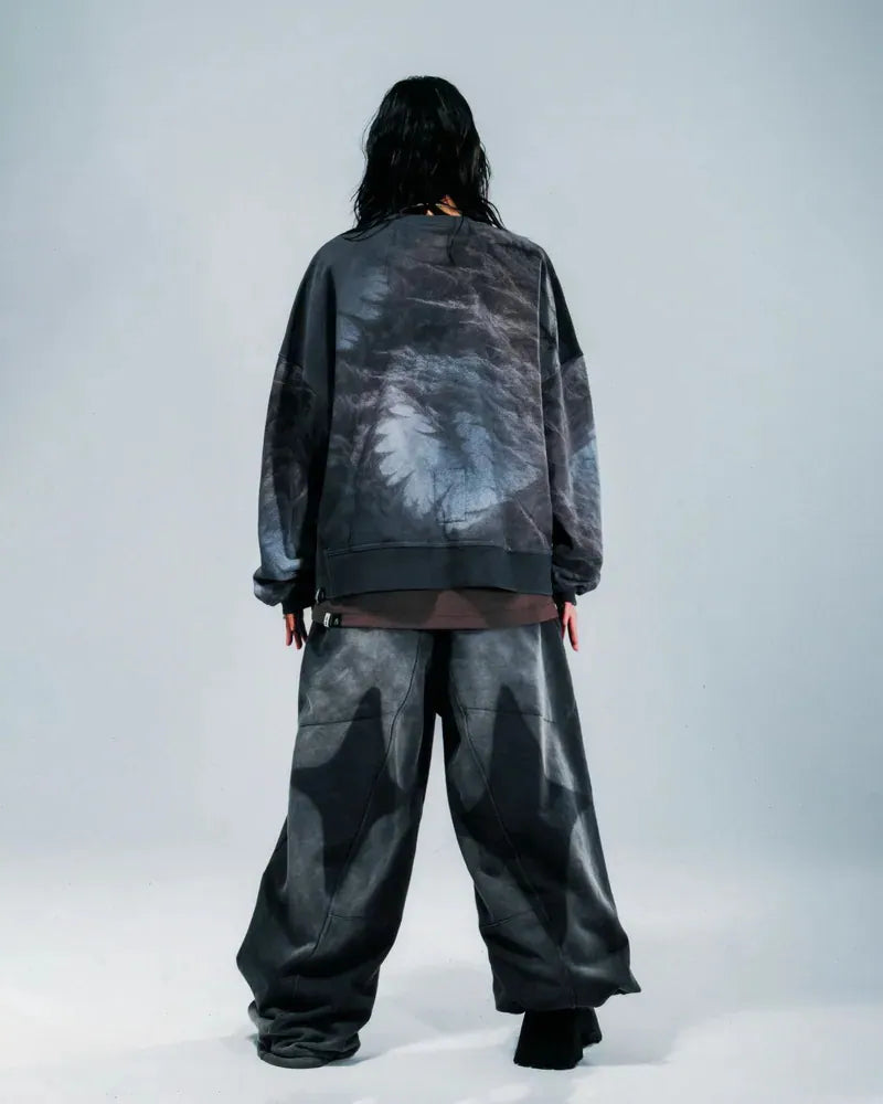 ARC THORN WASHED LOGO CREWNECK