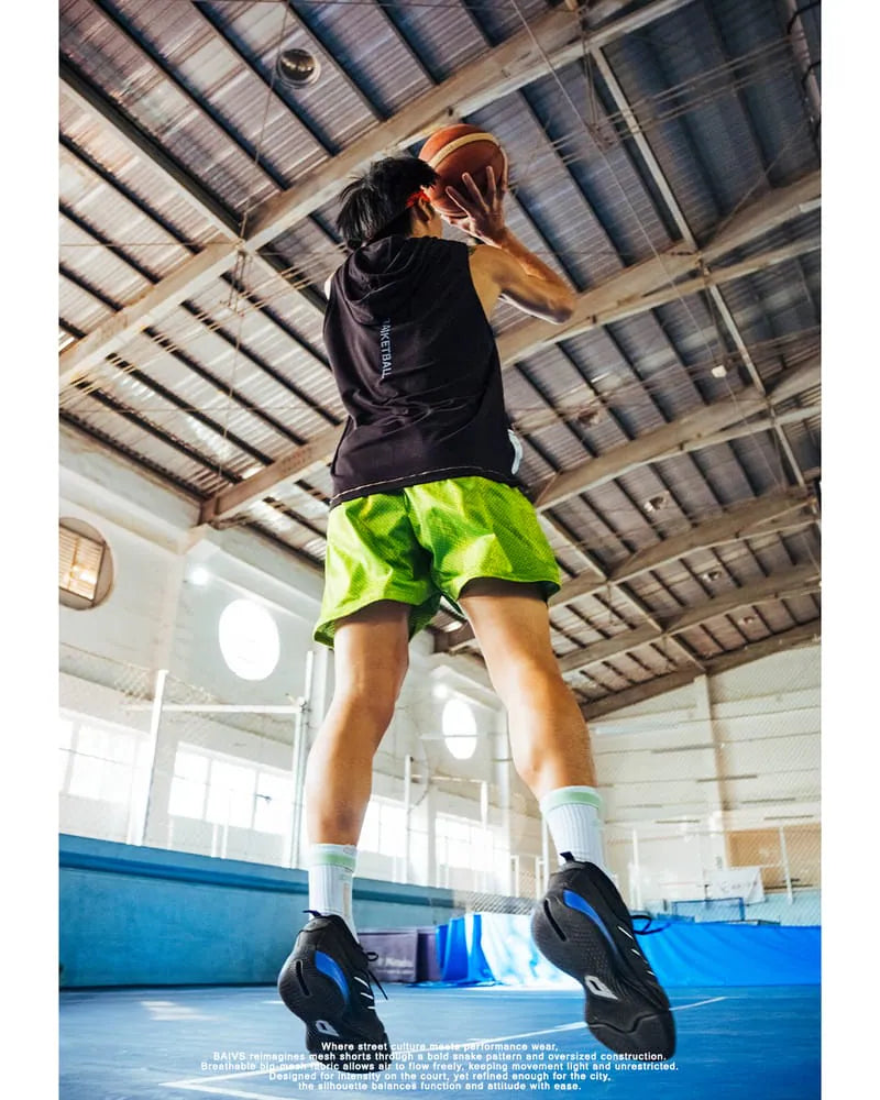 BAIVS SNAKE PATTERN SHORTS