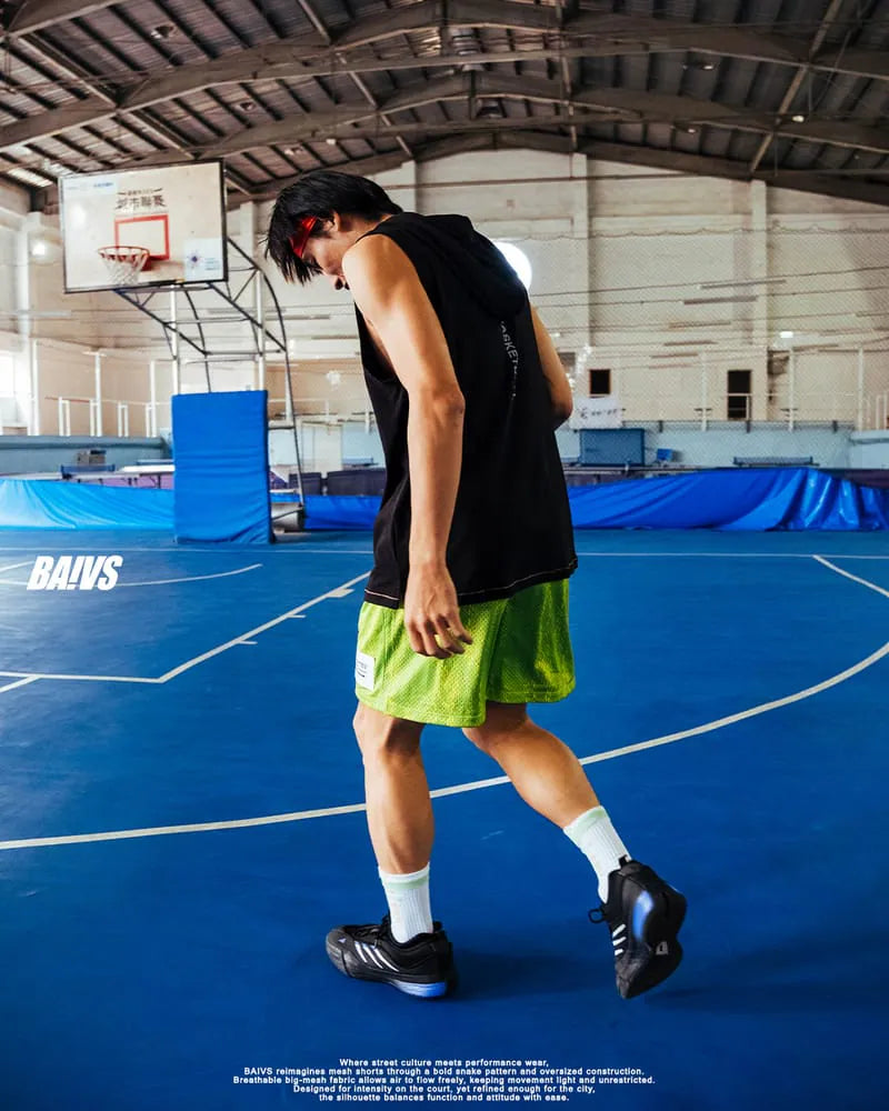 BAIVS SNAKE PATTERN SHORTS