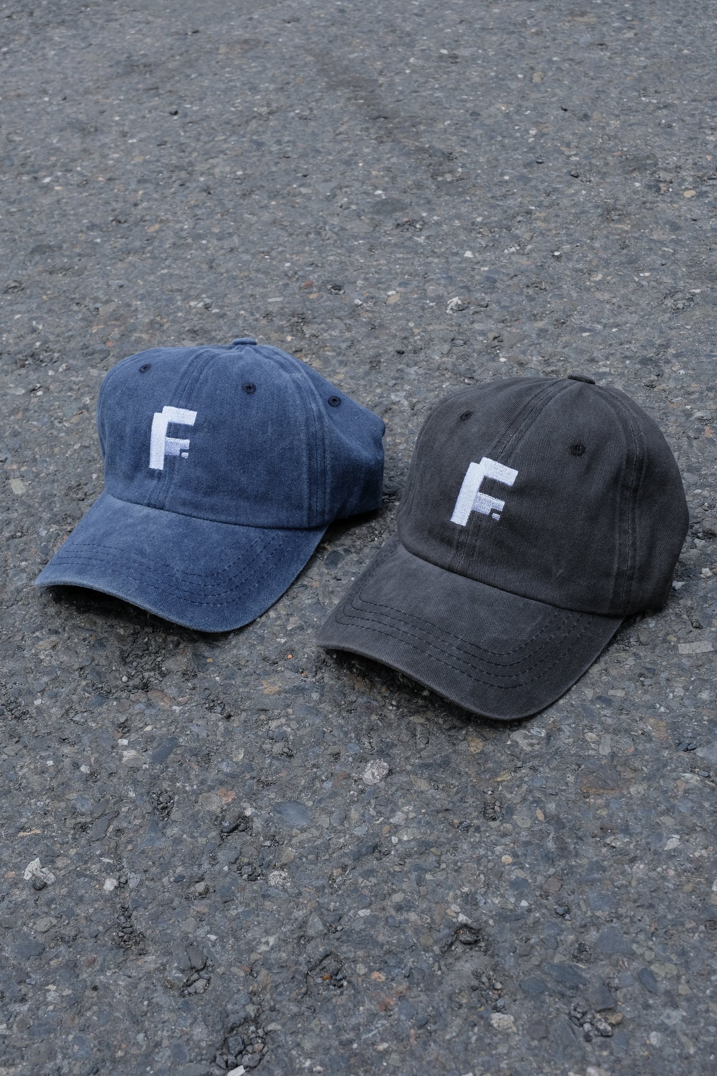 VINDAY x Turnover 2024 Spring & Summer Forgotten Washed Logo Cap