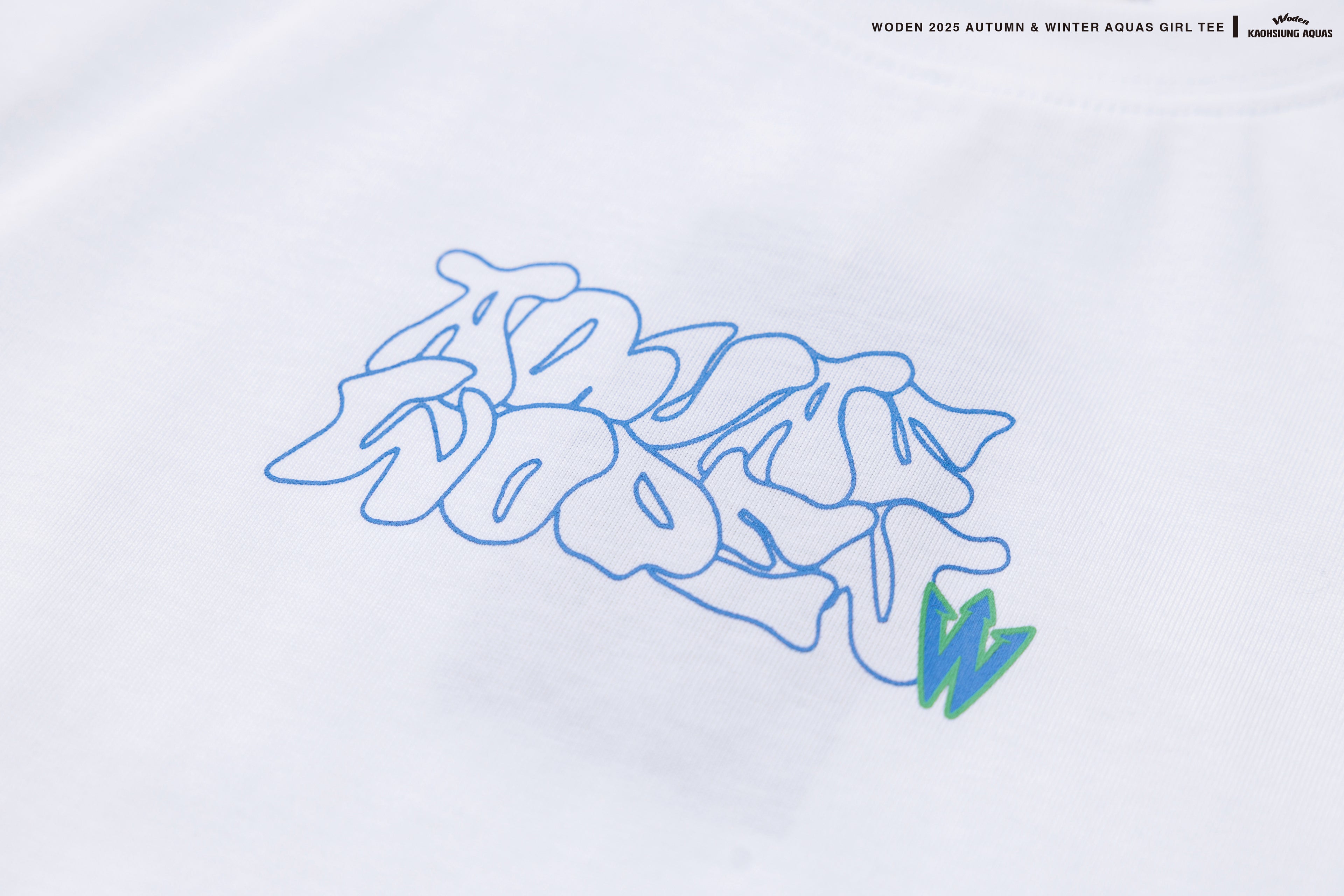 WODEN / AQUAS 2025 Autumn & Winter Doodle Girl Tee