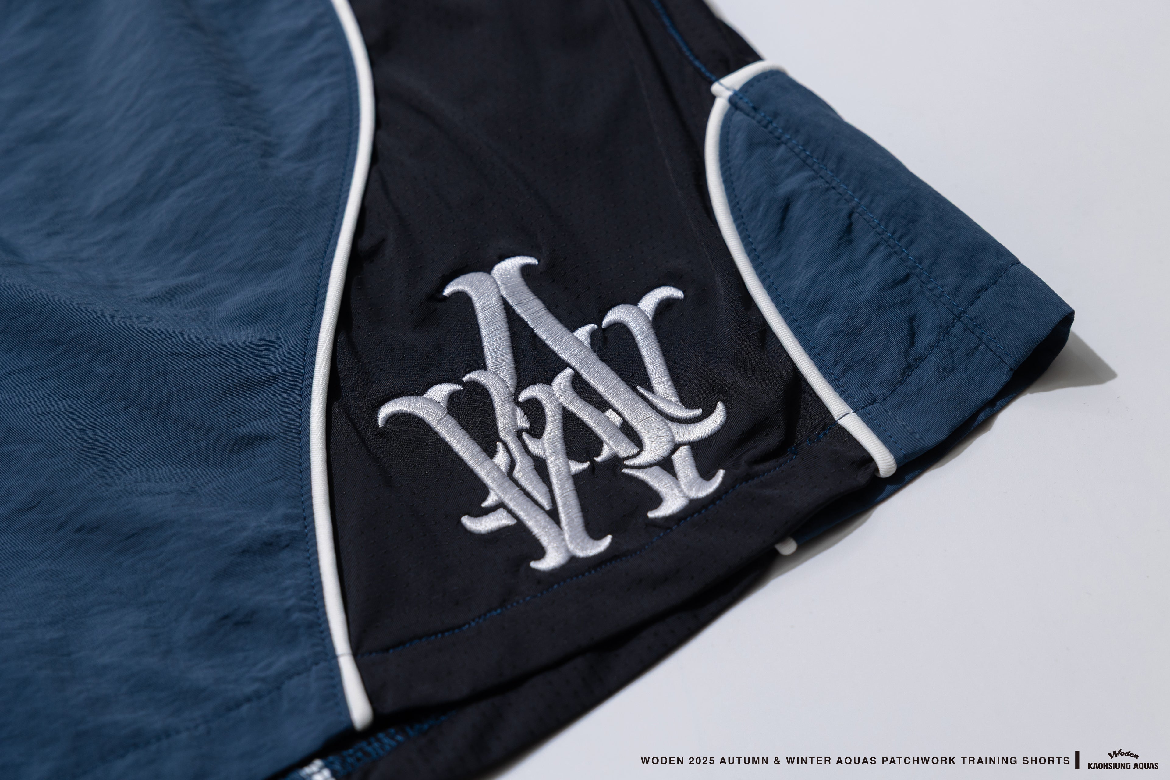 WODEN / AQUAS 2025 Autumn & Winter Patchwork Training Shorts