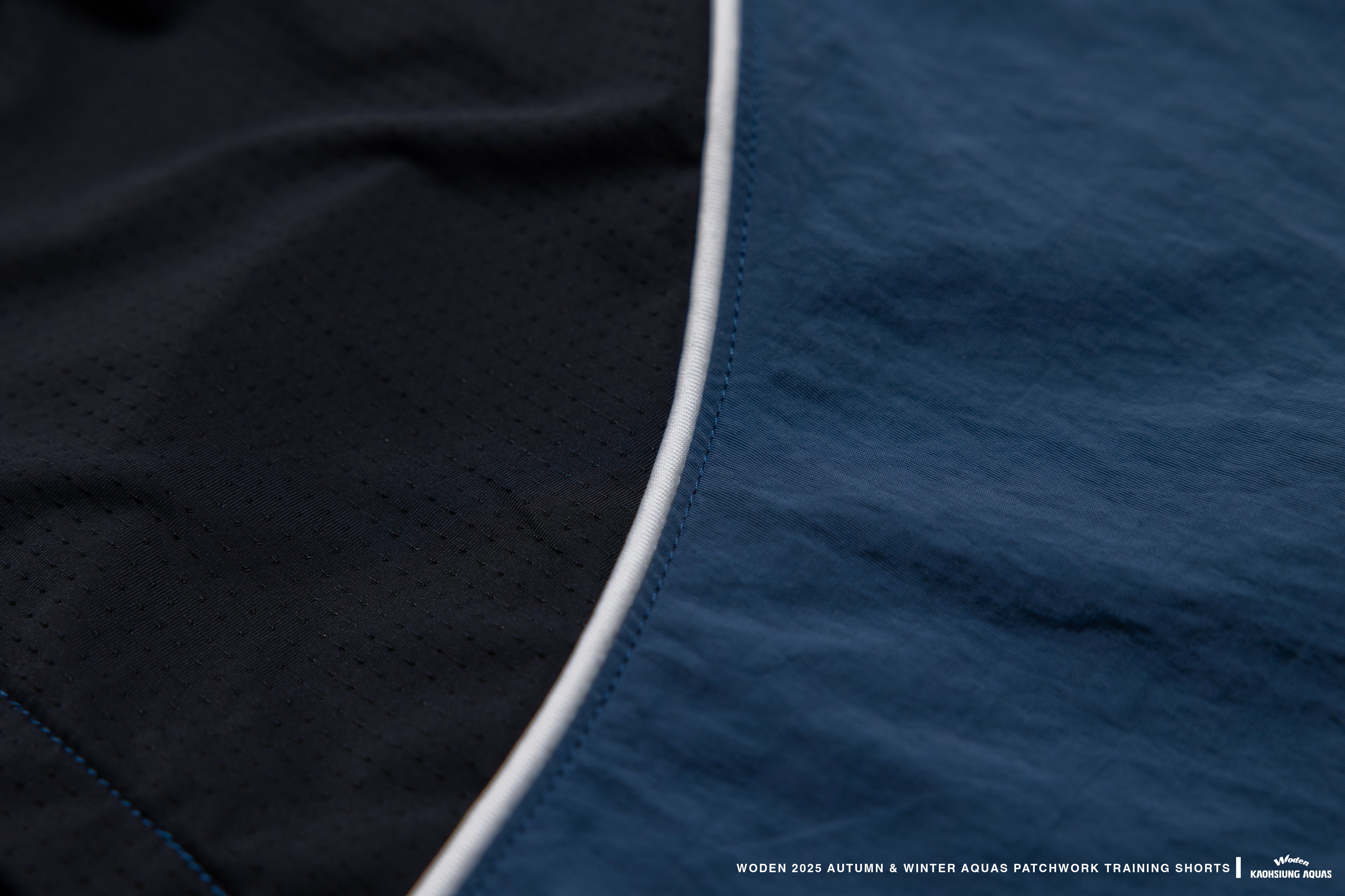 WODEN / AQUAS 2025 Autumn & Winter Patchwork Training Shorts