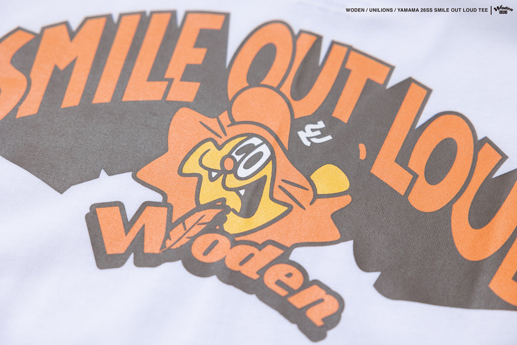WODEN 2026 Spring & Summer 011  Unilions x Yamama Smile Out Loud Tee