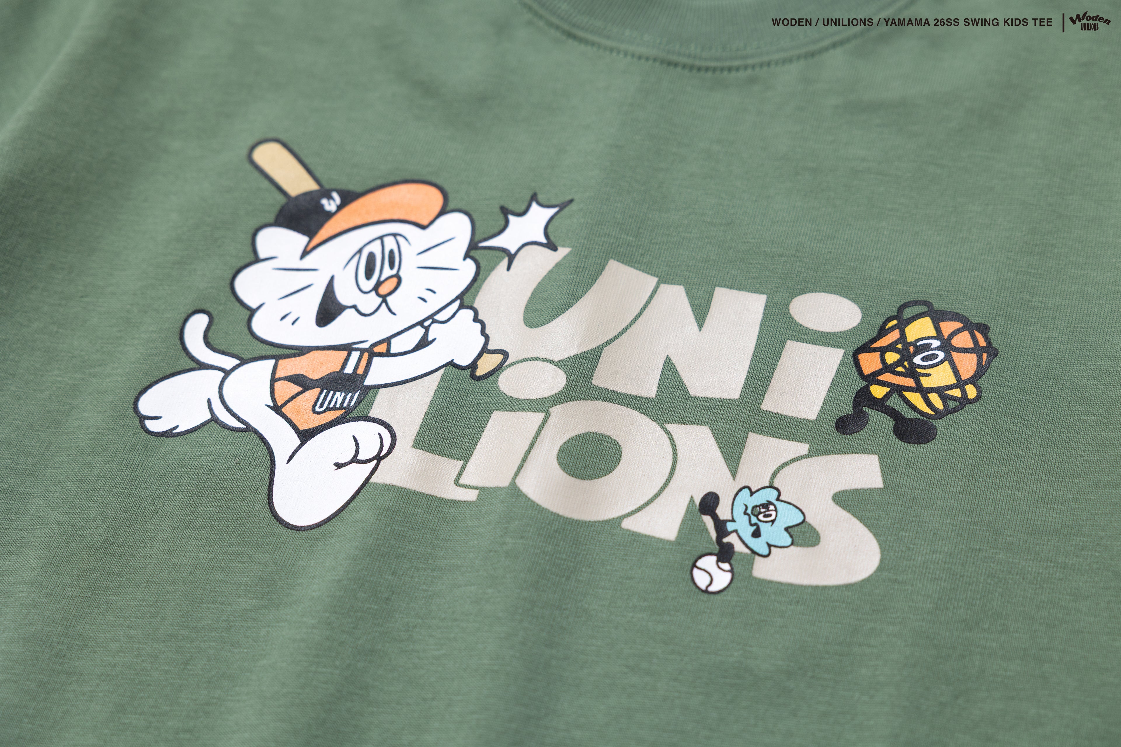 WODEN 2026 Spring & Summer 013  Unilions x Yamama Swing Kids Tee