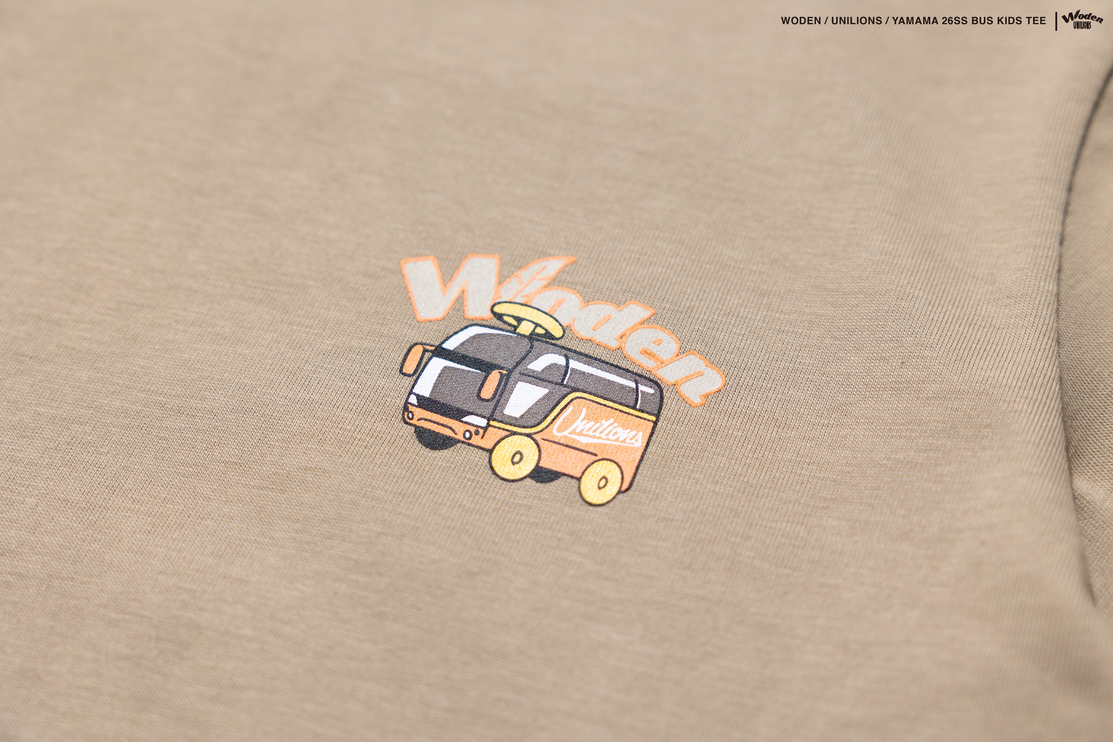 WODEN 2026 Spring & Summer 014  Unilions x Yamama Bus Kids Tee