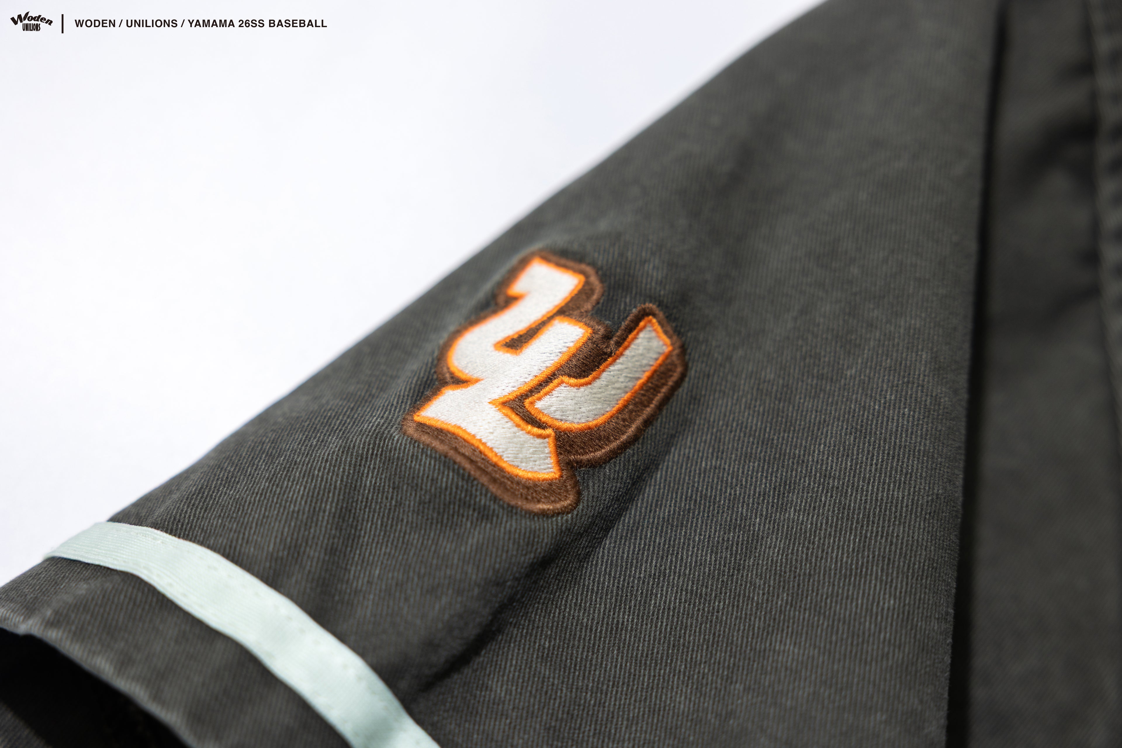 WODEN 2026 Spring & Summer 015 Unilions x Yamama Wash Baseball Jersey