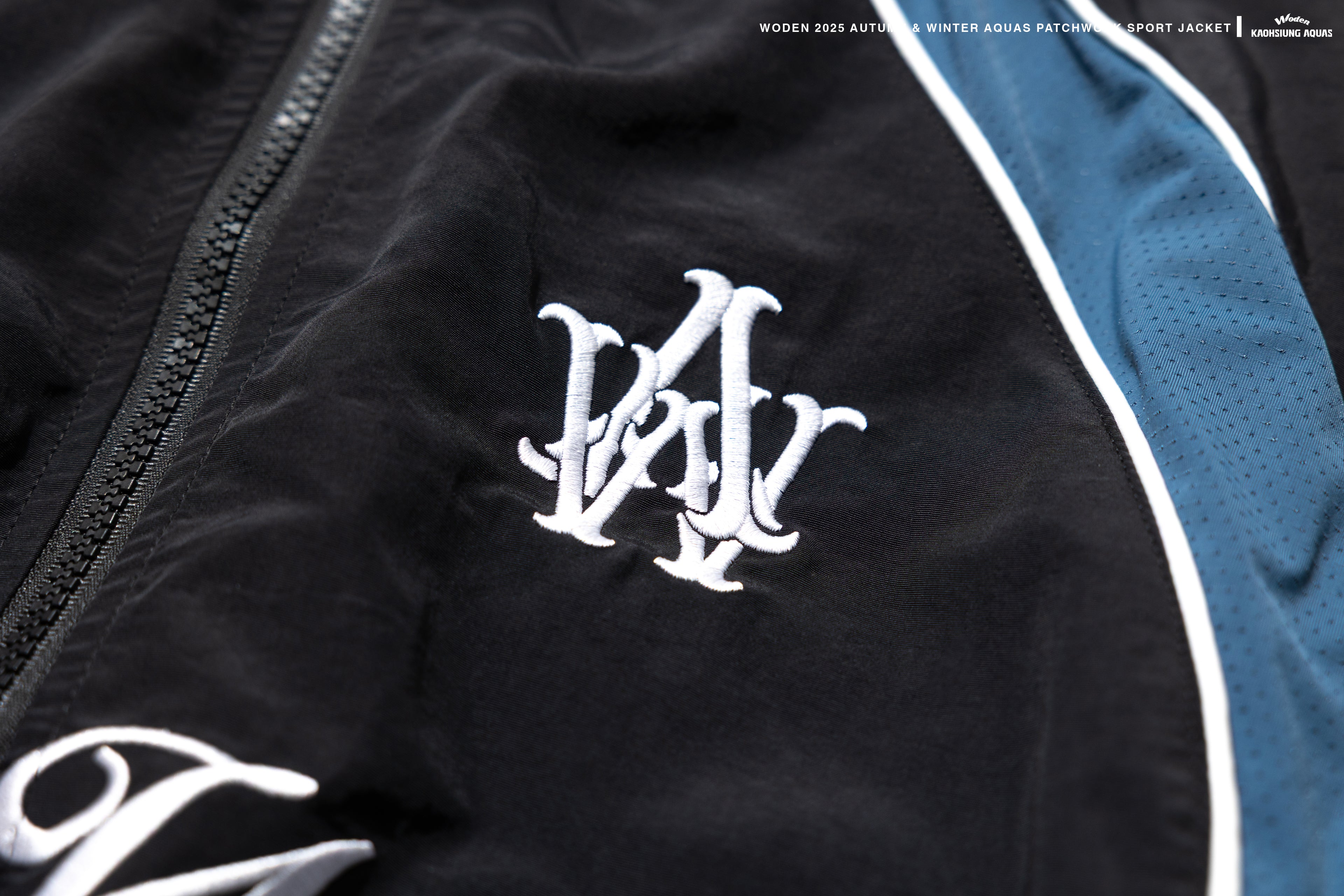 WODEN / AQUAS 2025 Autumn & Winter Patchwork Sport Jacket