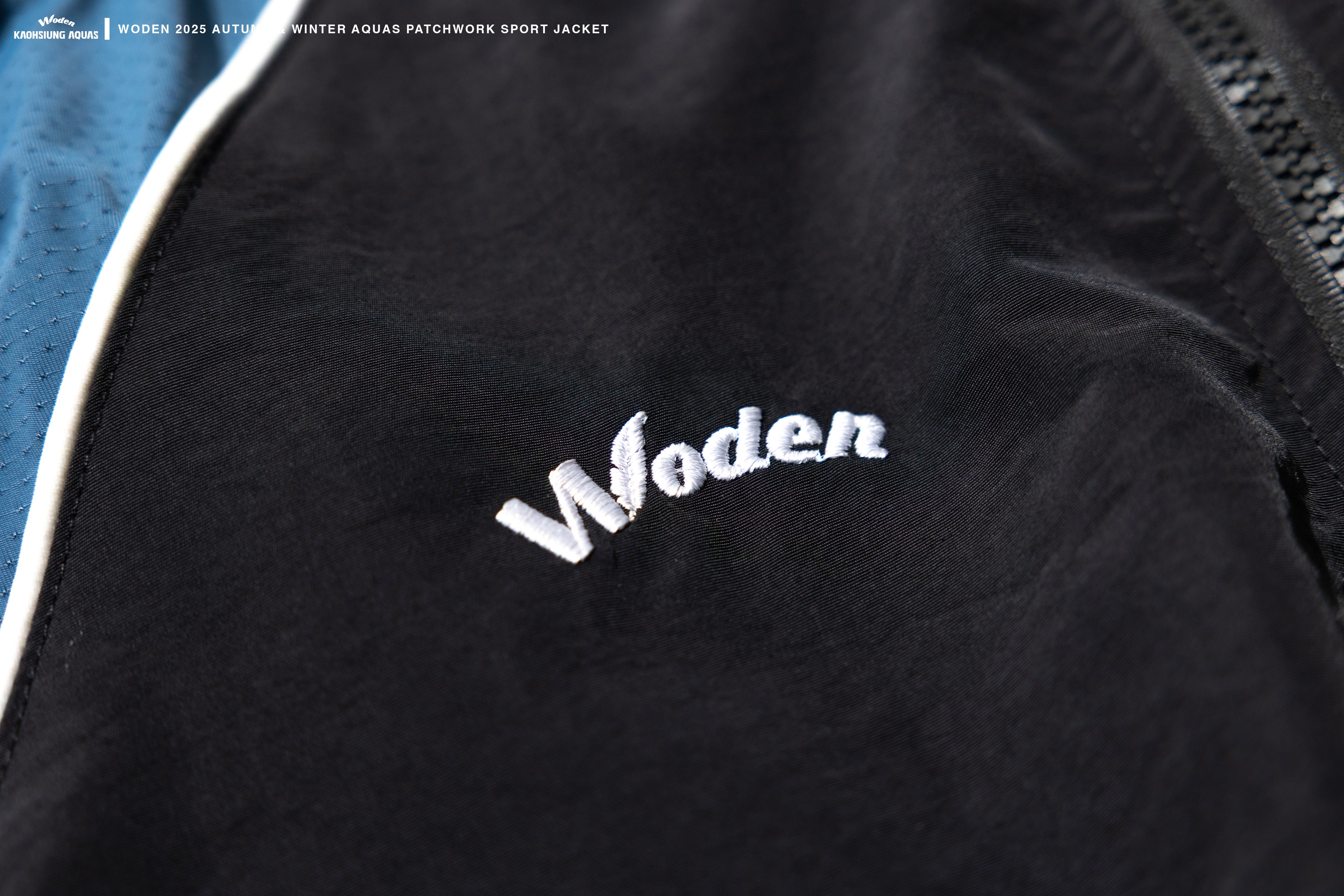 WODEN / AQUAS 2025 Autumn & Winter Patchwork Sport Jacket