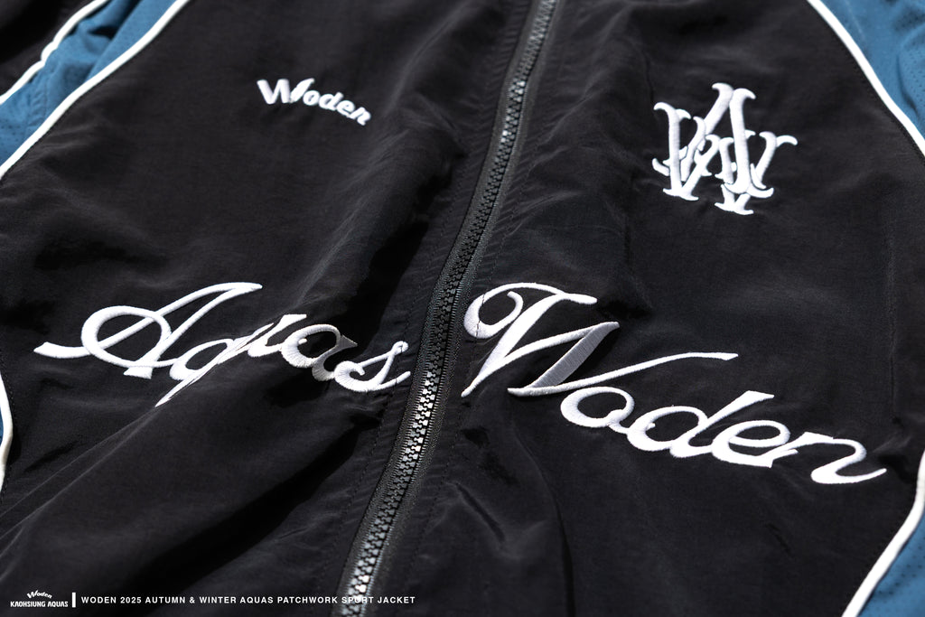 WODEN / AQUAS 2025 Autumn & Winter Patchwork Sport Jacket