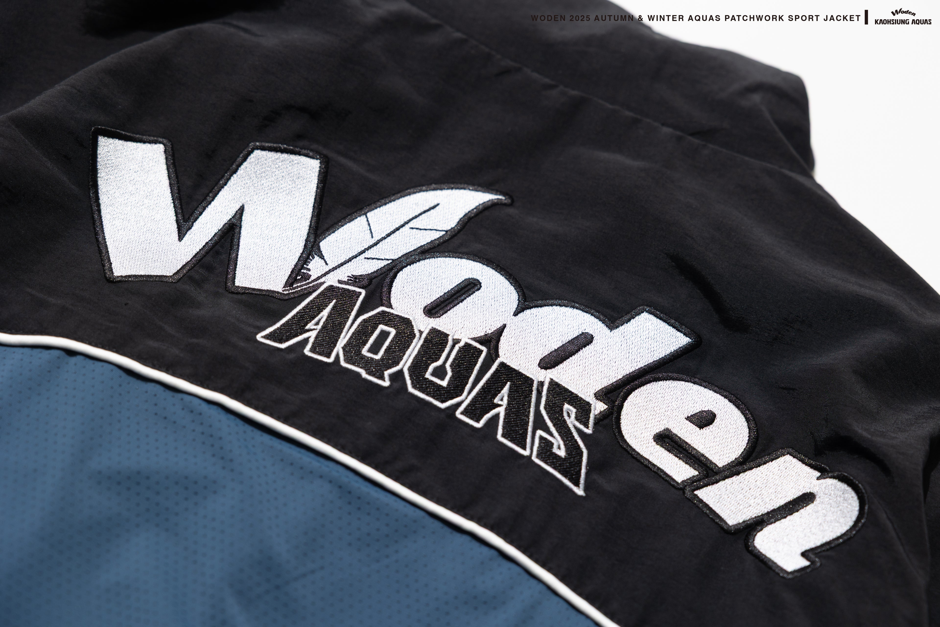 WODEN / AQUAS 2025 Autumn & Winter Patchwork Sport Jacket